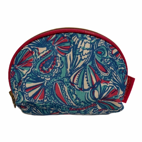 Lilly Pulitzer for Target Handbags - Lilly Pulitzer My Fans Print Round Top Travel Bag